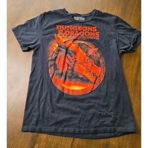 Dungeons & Dragons Black Short Sleeve Shirt Honor Among Thieves Tee Mens M